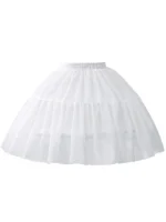 2 steel hoops short lolita petticoat detail 2