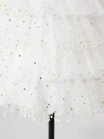 2 steel hoops star tulle lolita petticoat
