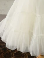 knee length lolita petticoat detail