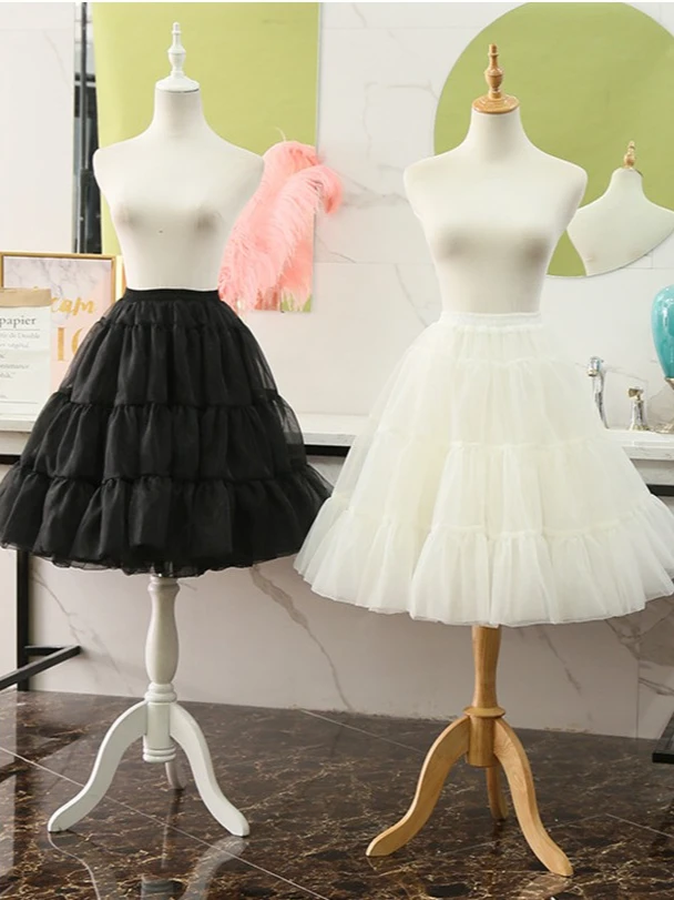 knee-length-lolita-petticoat knee length lolita petticoat