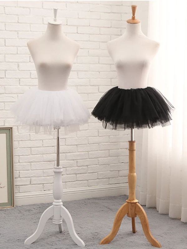 no hoop short tulle tutu petticoat