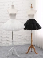 organza lightweight lolita mini underskirt