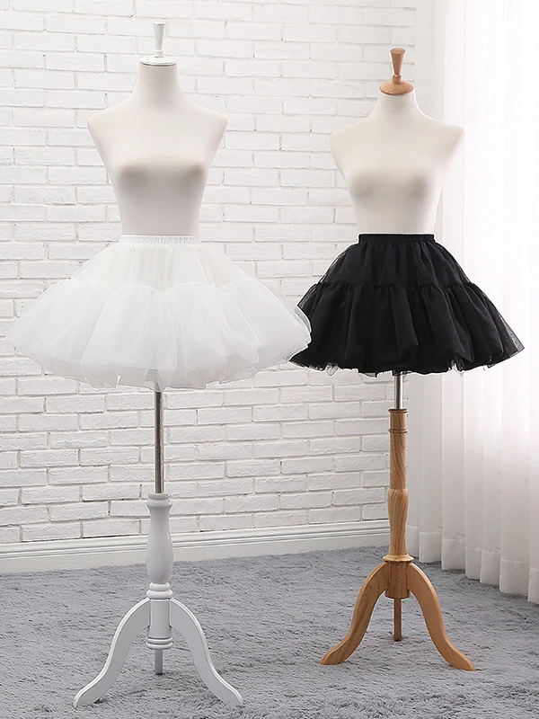 organza lightweight lolita mini underskirt